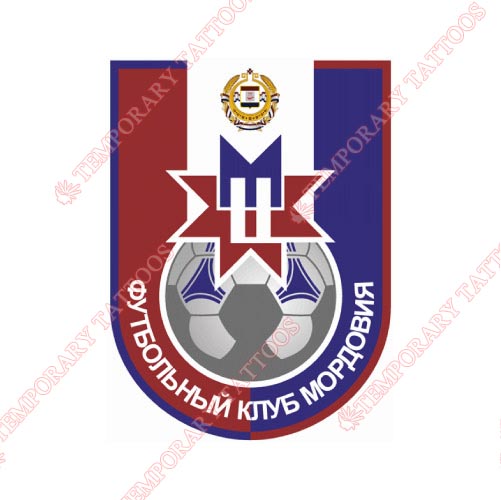 Mordovia Saransk Customize Temporary Tattoos Stickers NO.8402